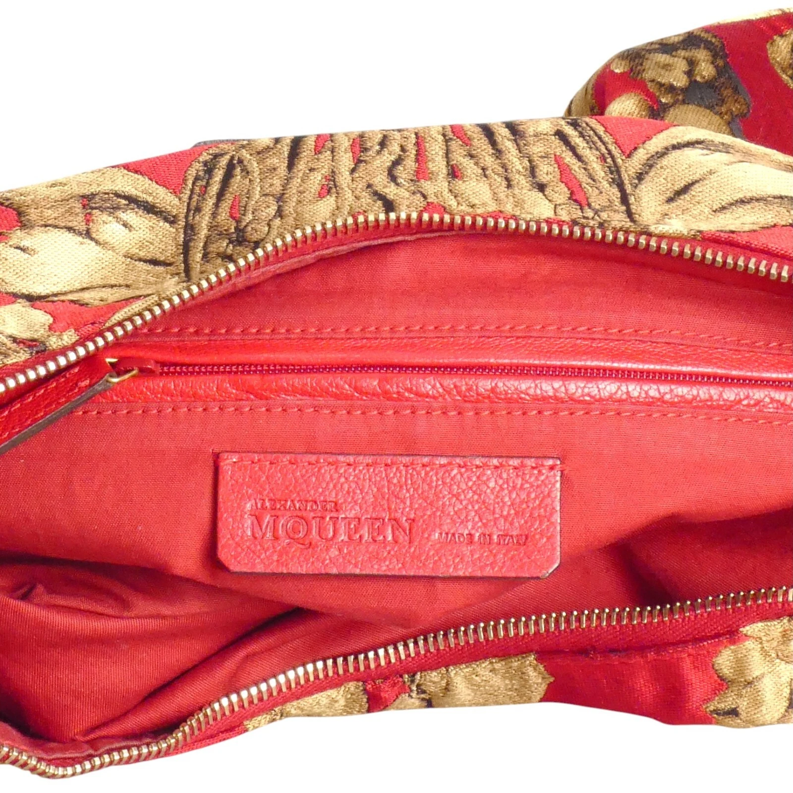 Frizione ALEXANDER MCQUEEN 2010 Broccato Manta