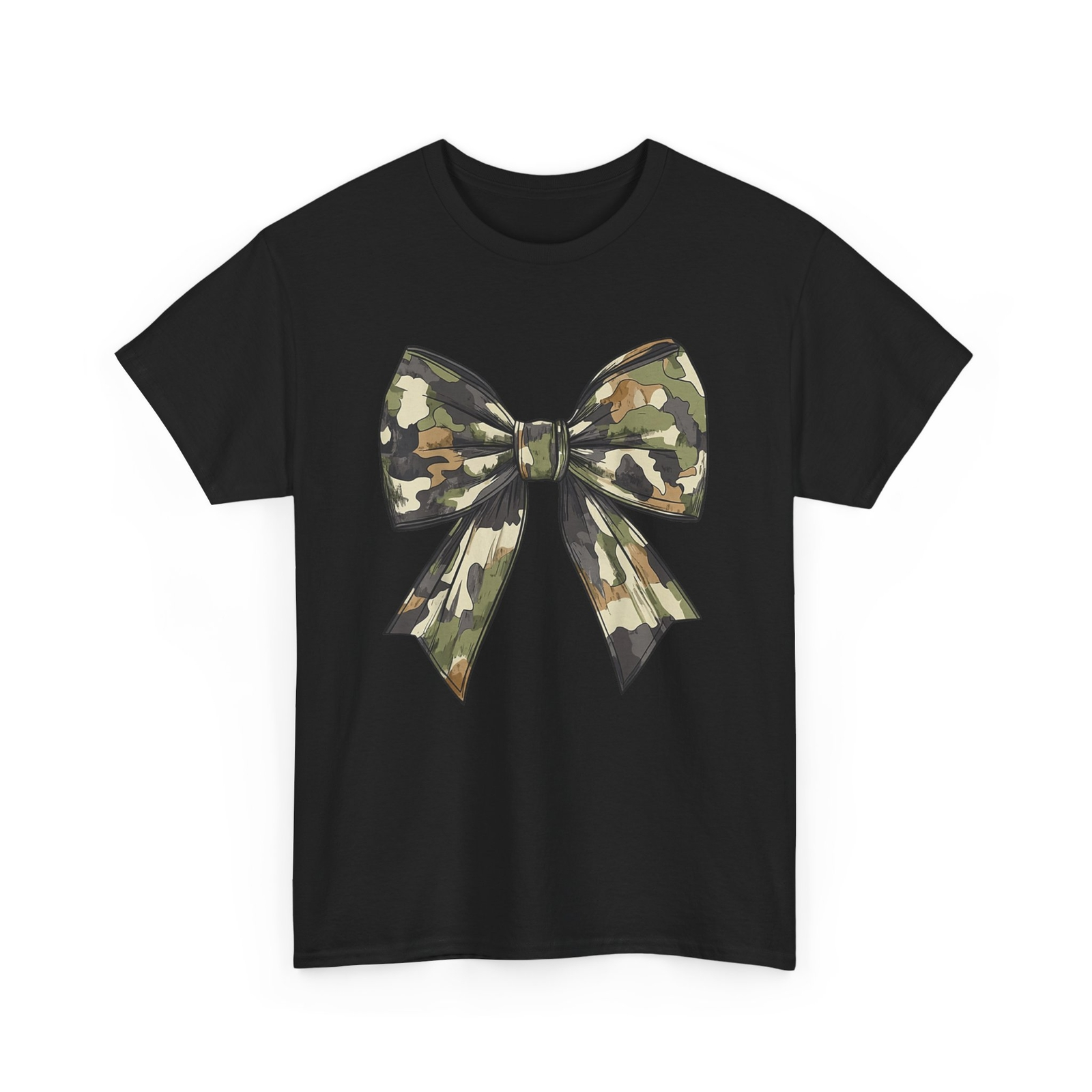 Camouflage Old Camo Bow Camo Coquette Bow Hunting T-Shirt