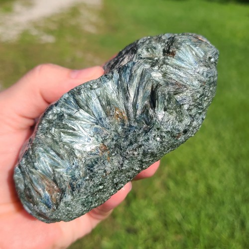 SERAPHINITE LAPIDARY ROUGH 1LB 12.8OZ - Picture 3 of 6