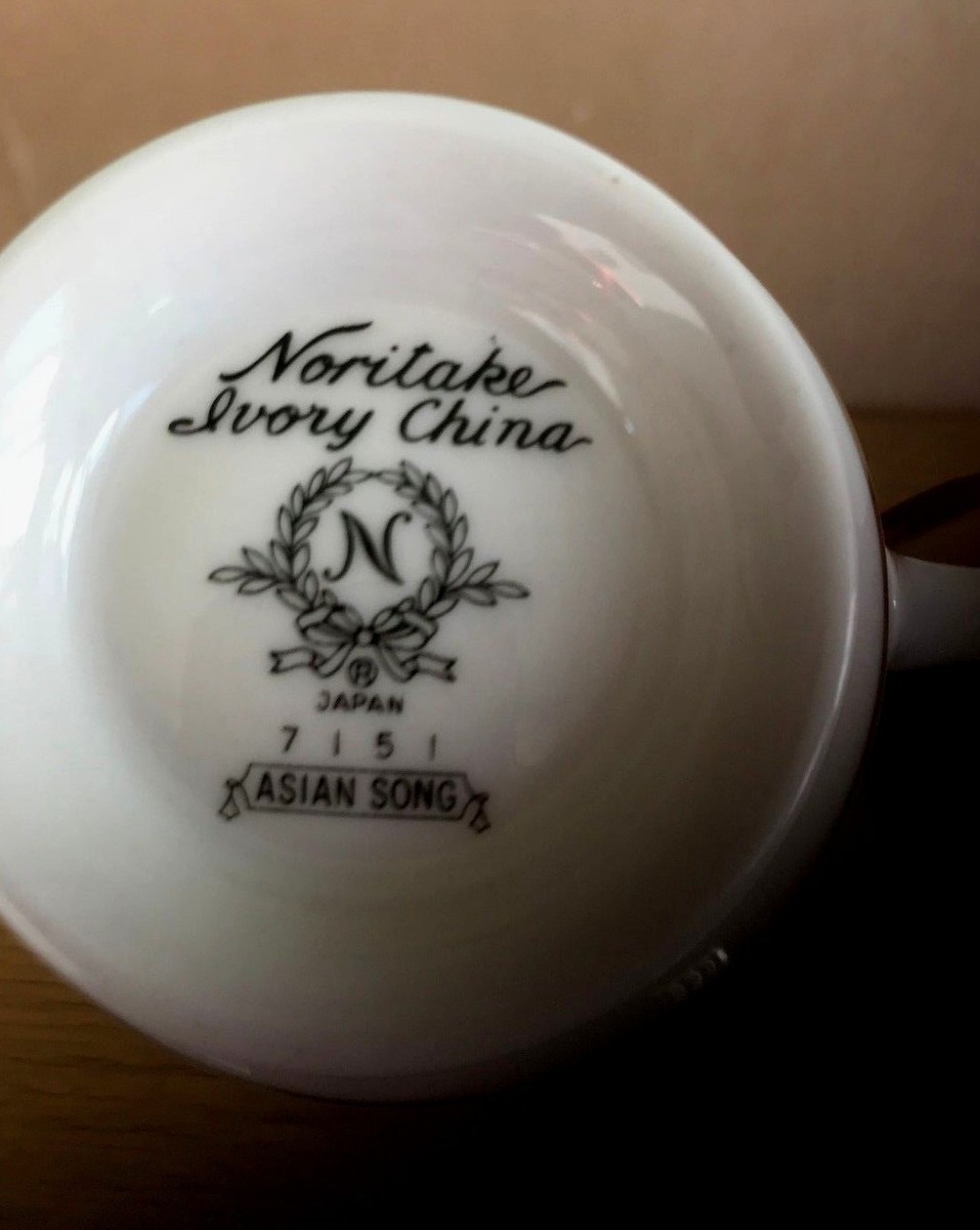 Noritake Ivory China ~ Asian Song #7151~ Two (2) Cups~ | eBay