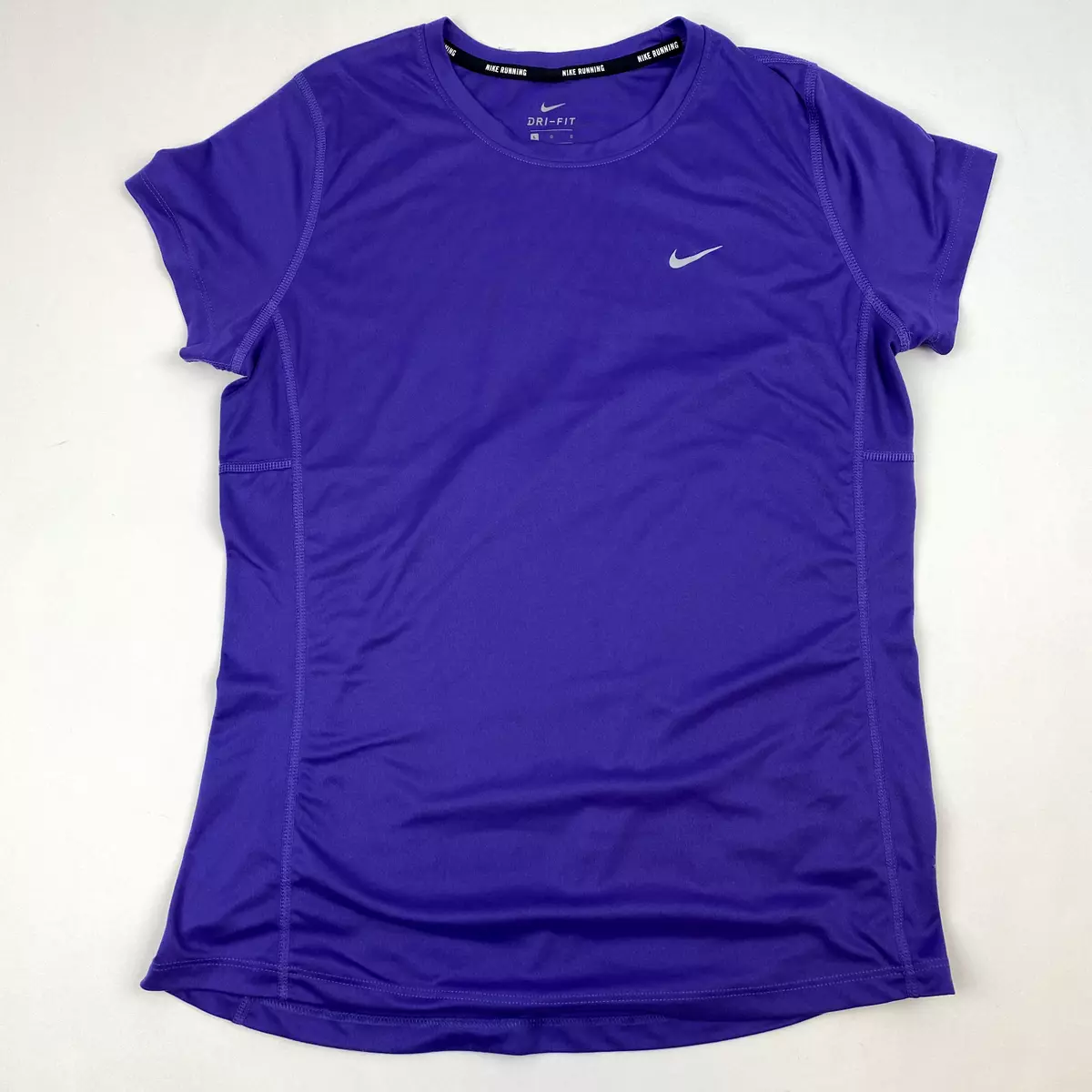 gås Legepladsudstyr angivet NIKE Women's MILER Dri-Fit Legend Running Shirt 872068 Purple Sz Large | eBay gås Legepladsudstyr angivet NIKE Women's MILER Dri-Fit Legend Running Shirt 872068 Purple Sz Large | eBay