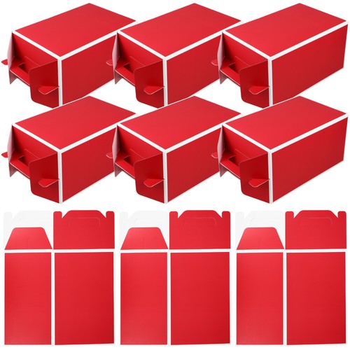 10 Pcs Gift Bag Packaging Boxes with Handles for Flowers Arrangements