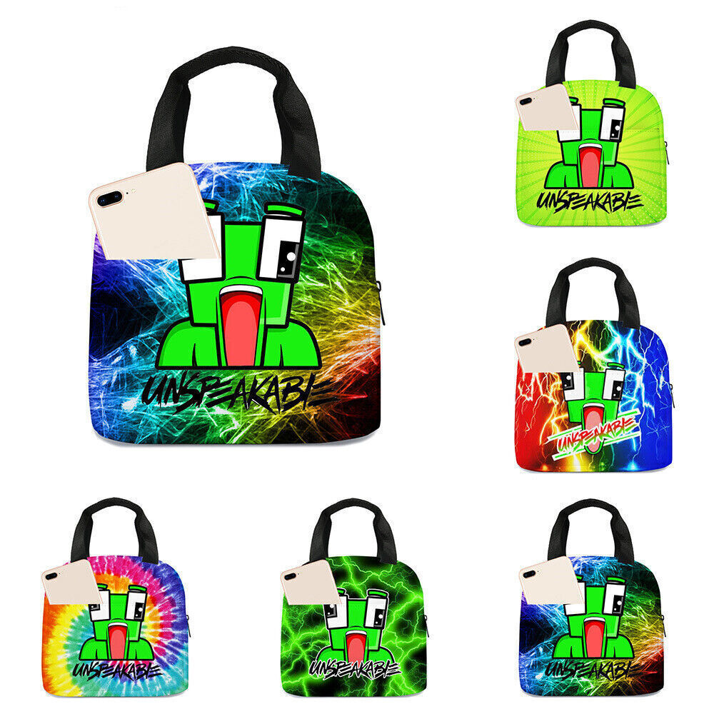 Unspeakable Lunch Box Boys Girls Child School Insulated Snack Bag Food