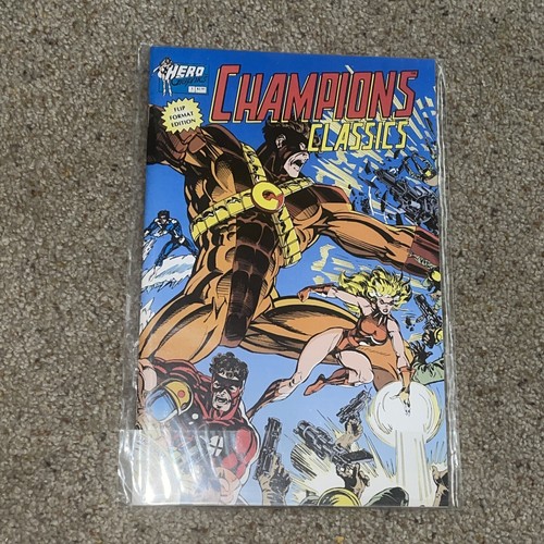 Hero CHAMPIONS CLASSICS Comic Book Oct 92 3 Flip Format w/Flare Adventures