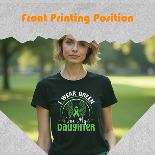 Womens Angel Wings Mental Health Awareness T-Shirt Top Anxiety Emotional #MHA - Picture 7 of 34