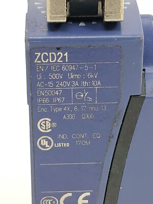 テコム select TELEMECANIQUE ZCD21 SWITCH | eBay