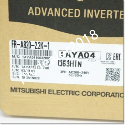 New Mitsubishi FR-A820-2.2K-1 Inverter FRA8202.2K1 DHL