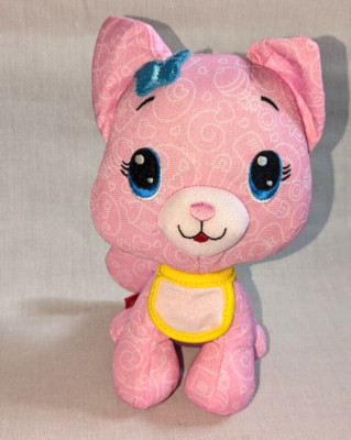 Fisher-Price Doodle Bears  Babies Katze Pink Kitty Cat  ca.15cm