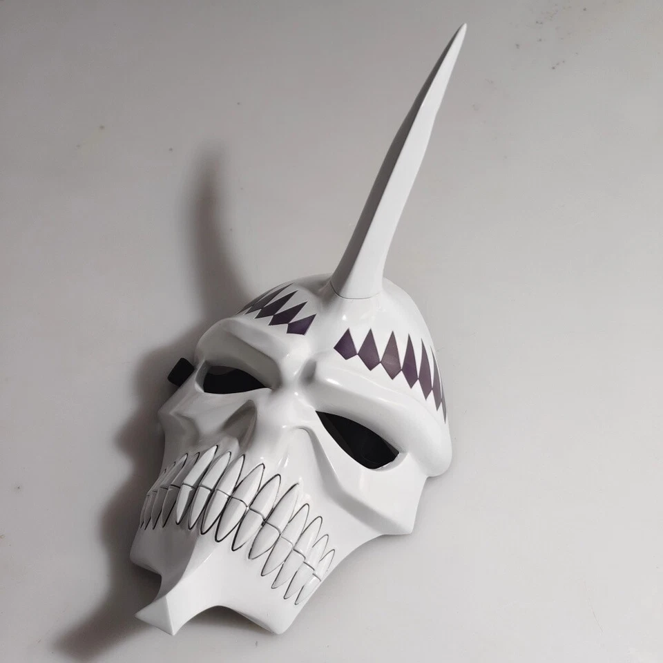 Máscara facial completa Anime Bleach Hiyori Sarugaki FRP casco colección utilería de Halloween Foto 4 de 4