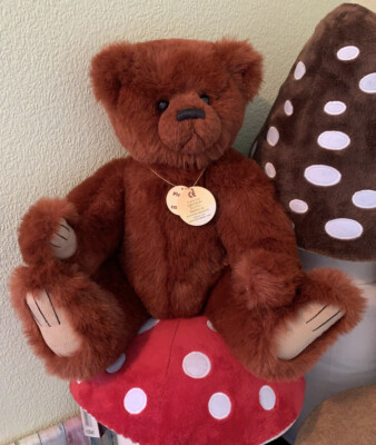 Charlie Bears 2007 Sammi-Jo Rare working Growler & Tags