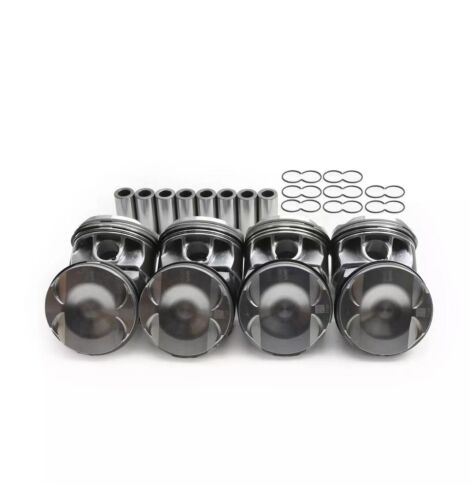8x Engine Piston Assembly For Mercedes-Benz C63 AMG GT63 E63 G63 GLC63 S63 4.0L - Picture 3 of 5