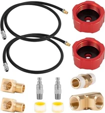 12PCS HND1.2CD for Bergs II Dual System with Hose Cap for Honda Polaris Champion