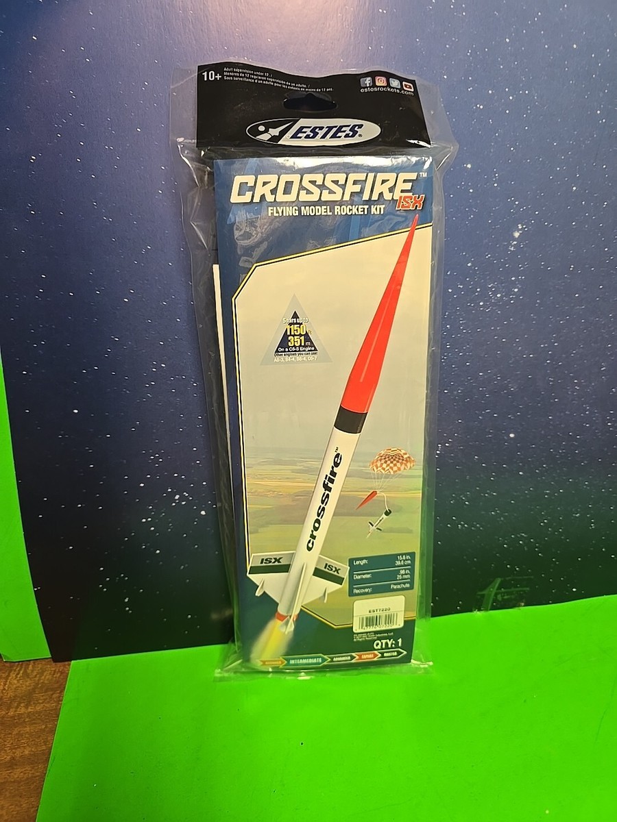 Estes Crossfire ISX Rocket Kit Intermediate Est7220 for sale