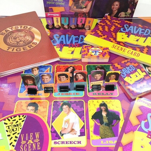 Saved By The Bell Exclusive Board Game by Pressman SBTB TV Zack Kelly COMPLETE - Picture 4 of 5