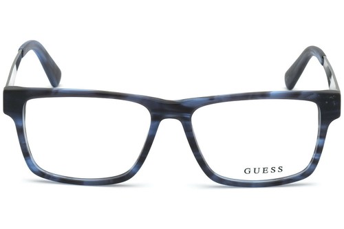 GUESS GU1995 092 Matte Blue Plastic Optical Eyeglasses Frame 54-15-145 GU RX AB - Picture 3 of 5