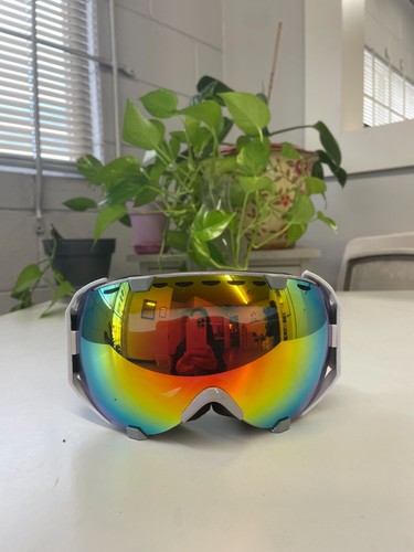 CRG Skibrille Antibeschlag Doppelscheibe Dreischicht Schaumstoff Snowboardbrille - Bild 18 von 22