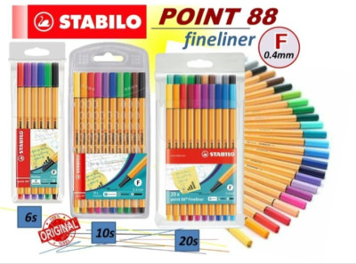 Stabilo 20 Point 88 Fineliner Markers|Multicolour DHL