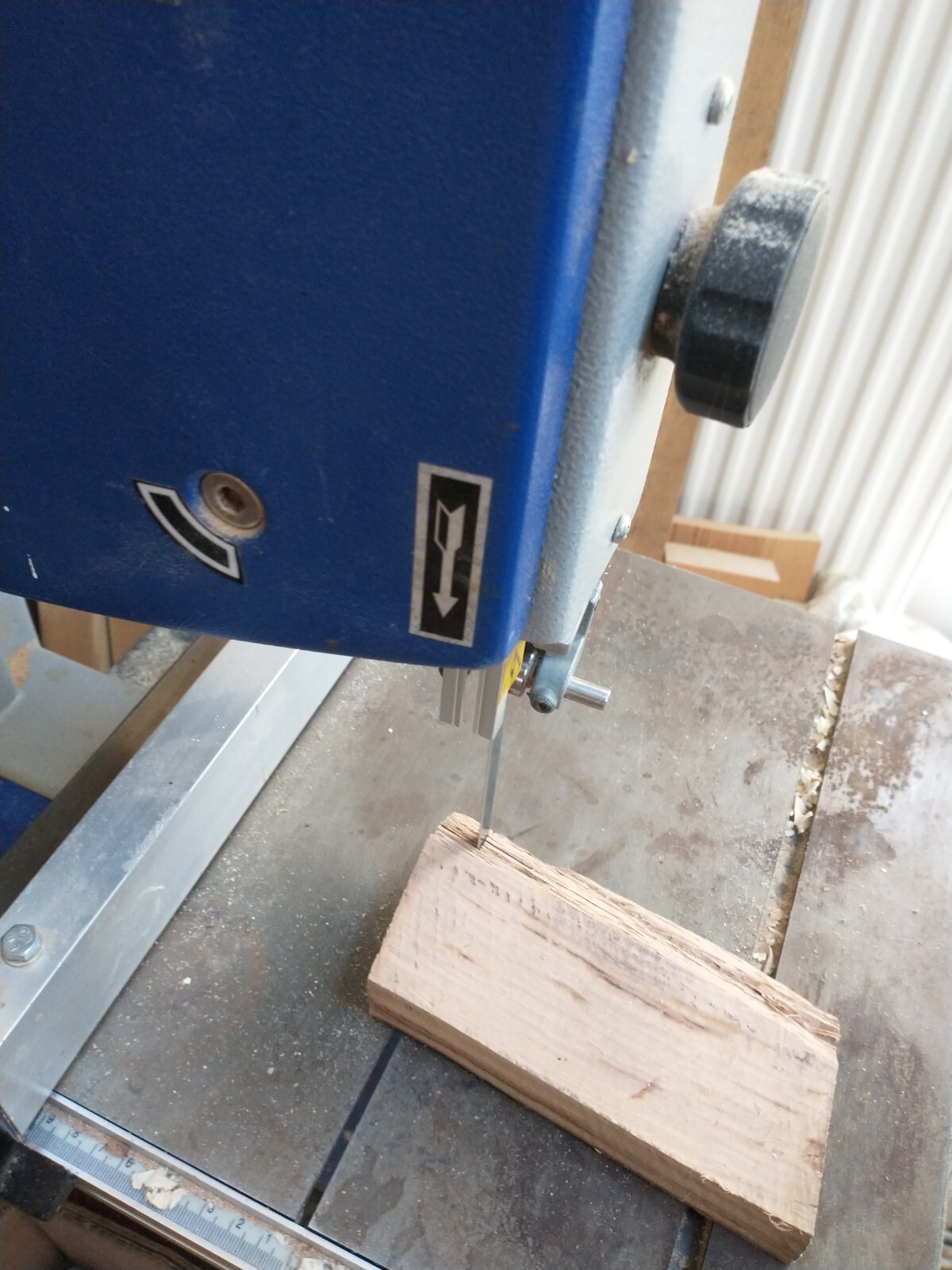 Bandsaw Elektra Beckum BAS250 G With Stand And New Blade eBay