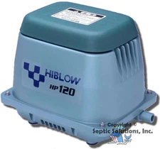 NEW HIBLOW HP-120LL SEPTIC TANK AIR PUMP AERATOR