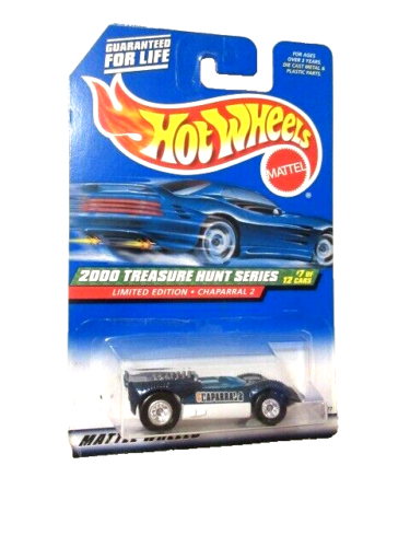 2000 Hot Wheels Treasure Hunt Series Purple Double Vision /REAL RIDERS #1 Of 12