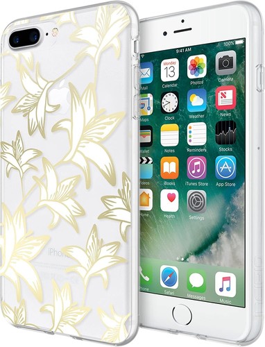 Incipio Design Series Clear Case For Apple iPhone 7 Plus, 6 Plus, 6s Plus - Lily - Picture 5 of 7
