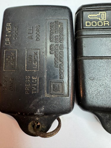 GM Buick Chevy GMC Keyless Entry Remote Fob ABO0104T 15955701 1995 1996 CAR OEM - Picture 6 of 8