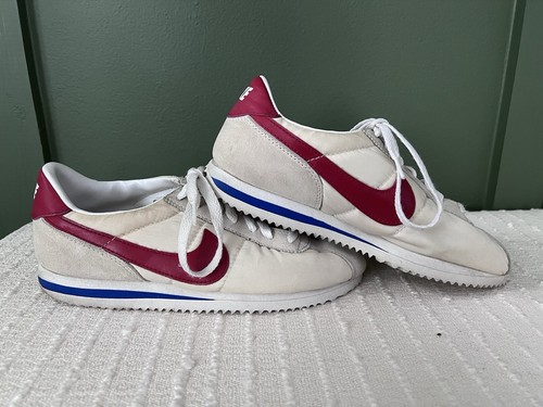 Nike Classic Cortez Nylon Forest Gump Size 8.5 Men’s Shoes - Picture 3 of 9