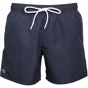 lacoste swim shorts black
