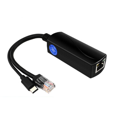 5V 3A Type-C Port Gigabit Network POE Separator 1500V Isolation for Raspberry Pi