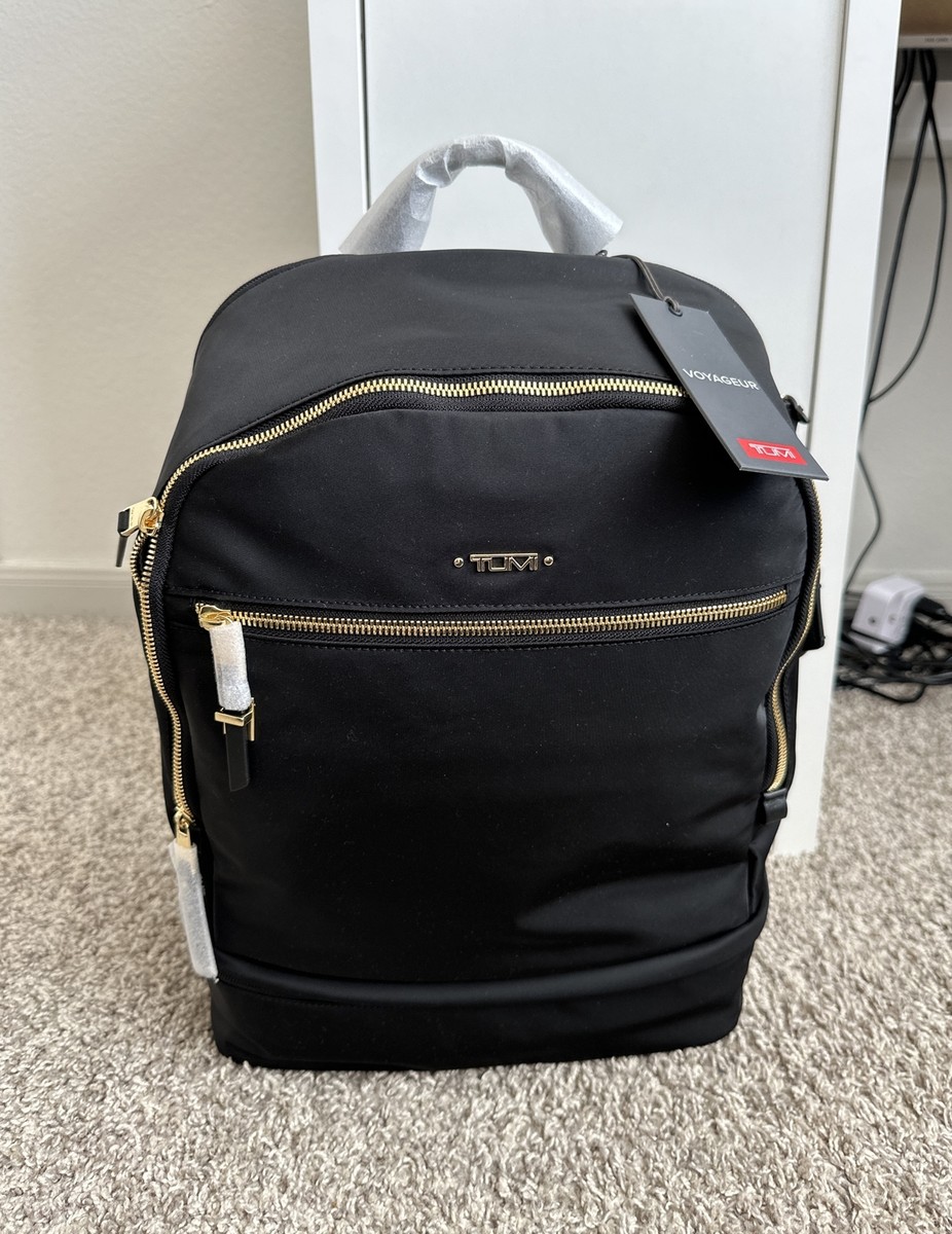 旅行にジムに　TUMI ブルックリン ダブルコンパートメント バックパック　黒 旅行にジムに TUMI ブルックリン ダブルコンパートメント バック