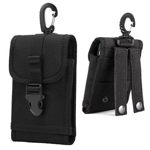 Compact Utility Cell Phone Pouch Tactical MOLLE Wallet Nylon Duty Belt Pouches - Picture 6 of 27