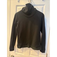 Nike Dri-FIT Funnel Neck Pullover Sweatshirt Women's Small Black 860130-010