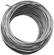 Zinc Zn Wire 1.5mm, 20m/65 Ft, High Purity 99.995