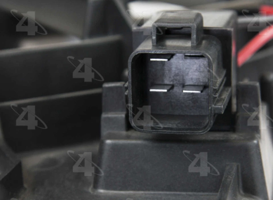 Conjunto de ventilador de refrigeración del motor para Dodge Challenger 2009-2017, cargador cuatro temporadas Foto 3 de 3