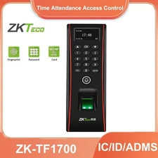 ZKteco TF1700 Attendance Terminals Fingerprint Access Control Time Clock ID/IC