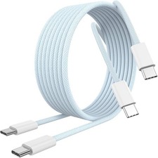  MFi Certified iPhone 17 16 15 Charger Cord 6FT, 2 Pack 60W USB C to USB C