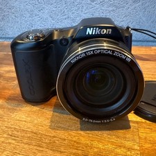 Nikon COOLPIX L100 Digital Camera NIKKOR 15X Optical Zoom Seller Japan