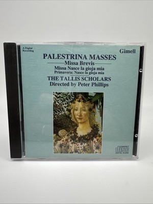 PALESTRINA MASSES Missa Brevis Tallis Scholars Peter Phillips New UK IMPORT CD