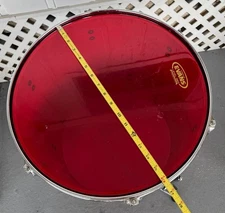 Ludwig Accent CS Combo 16"x15" Floor Tom Drum with Legs – Black Gloss