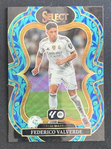Federico Valverde 2025-26 Panini Select La Liga Mezzanine Peacock Prizm #119