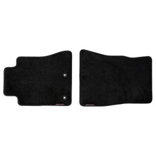Ford Racing Front Floor Mat Pair W Logos Us-spec Mustang 15-26 Black Carpeted Ford Racing Front Floor Mat Pair W Logos Us-spec Mustang 15-26 Black Carpeted