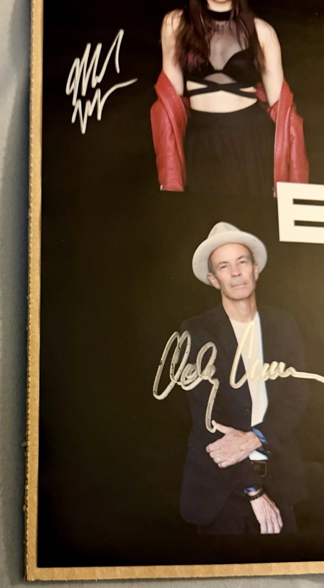 ENVY OF NONE SIGNED PRINT POSTER ALEX LIFESON RUSH EON AUTOGRAPH