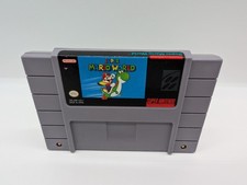 Super Mario World (Super Nintendo Entertainment System) SNES AUTHENTIC, MAIL TOM
