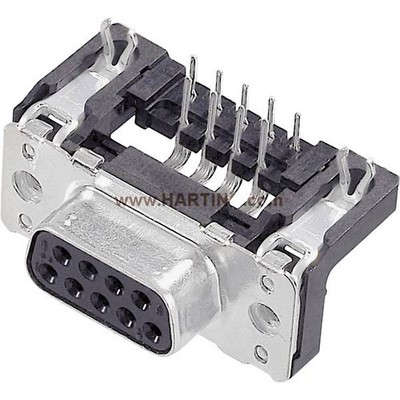 HARTING 9663526612 0 Female Connector SUB-D 90° Number of Poles (num): 25 A sale