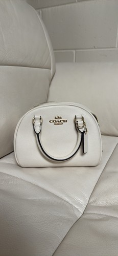 Coach Sydney Satchel Gold/Chalk