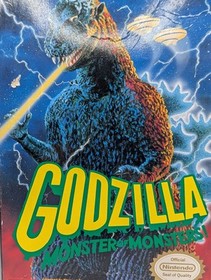 Nintendo NES Godzilla: Monster of Monsters Complete In Box!