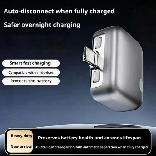 Type-C 140W Auto Disconnect Charger Adapter, Fast Charging Separator Auto Cut UK - Picture 2 of 8