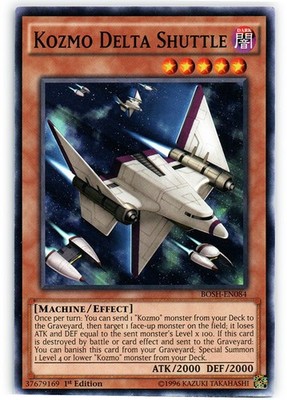 Kozmo Delta Shuttle - BOSH-EN084 - Common - 1st Edition - Lightly Played