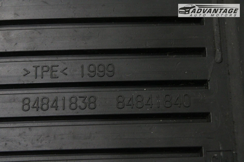 2020-25 CADILLAC CT4 FRONT LEFT & RIGHT ALL WEATHER FLOOR LINER MAT SET OF 2 OEM - Image 4 of 4