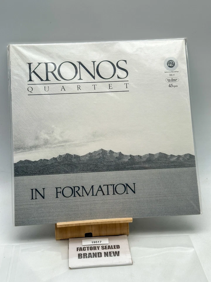 Kronos Quartet- In Formation 1982 Factory Sealed 1982 - Image 2 of 3